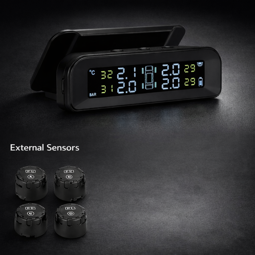Smart TPMS Monitor for Safer, Smarter Driving