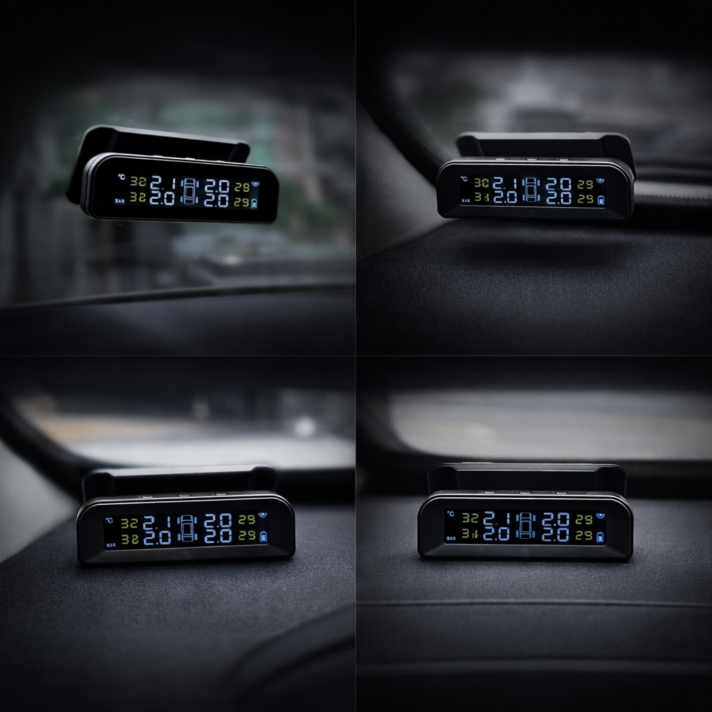 Smart TPMS Monitor for Safer, Smarter Driving