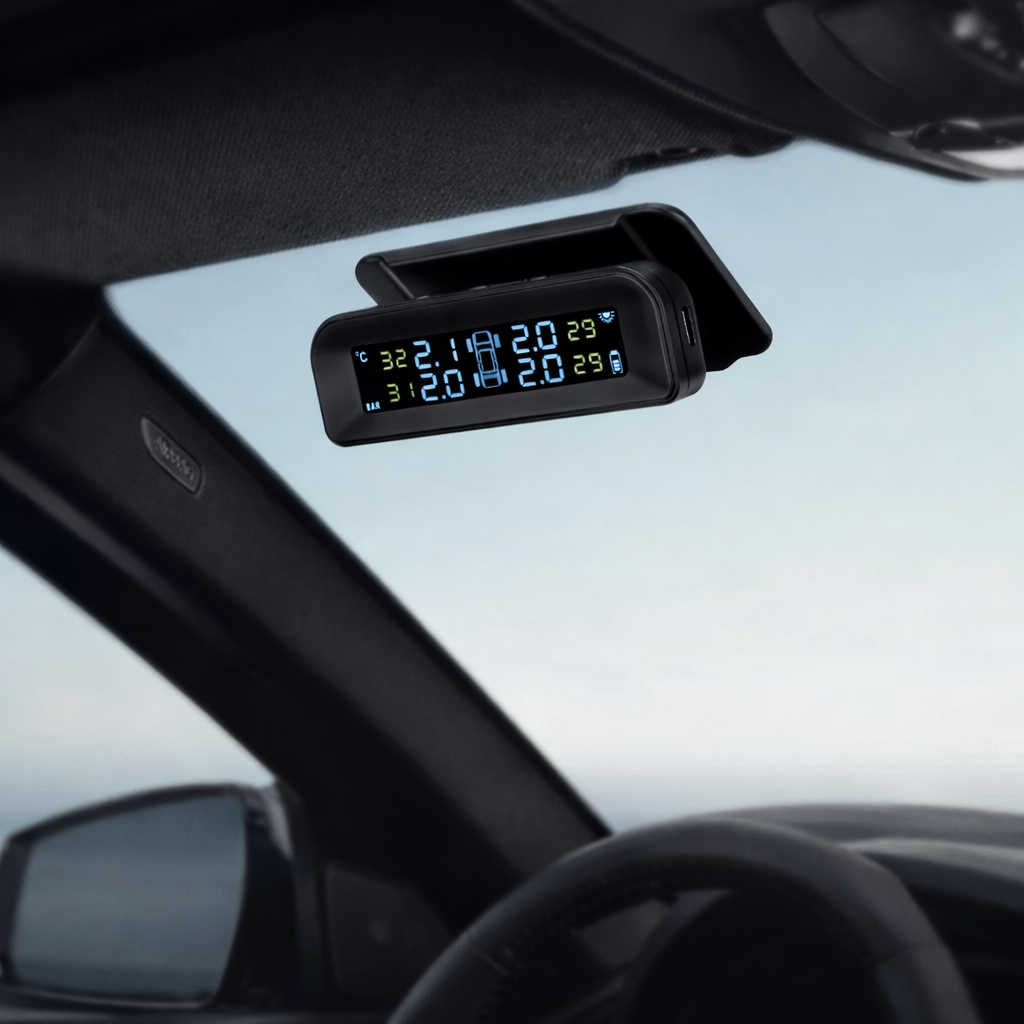 Smart TPMS Monitor for Safer, Smarter Driving