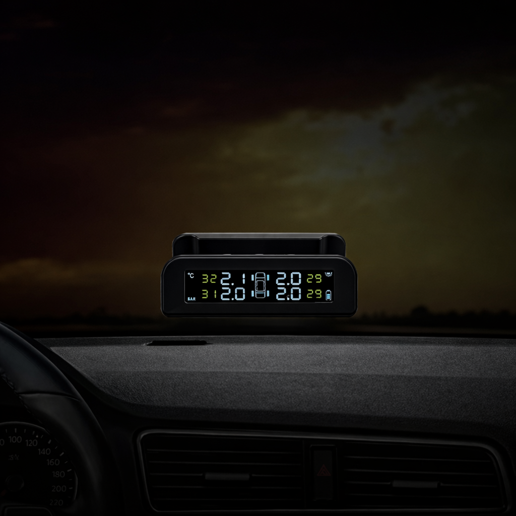 Smart TPMS Monitor for Safer, Smarter Driving