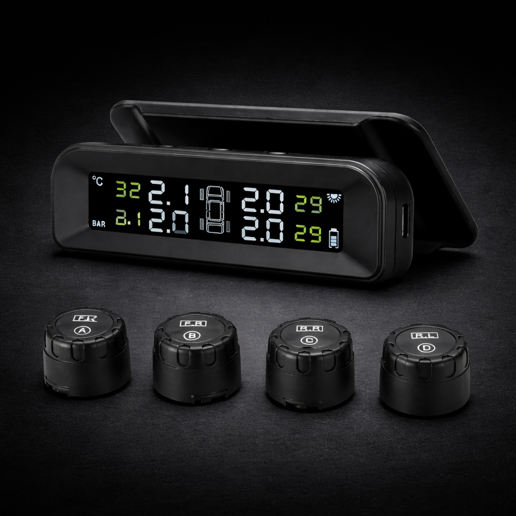 Smart TPMS Monitor for Safer, Smarter Driving