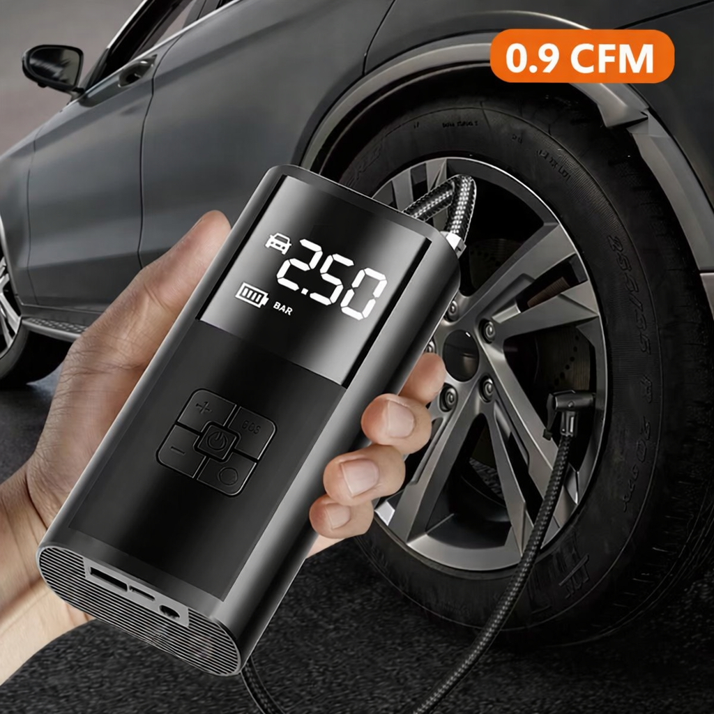 Portable Air Compressor for On-the-Go Tire Care