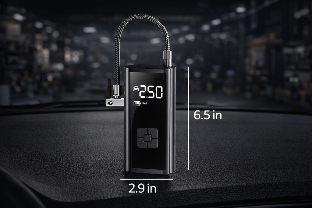 Portable Air Compressor for On-the-Go Tire Care